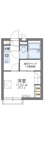 レオパレスショールマーシュの間取り画像