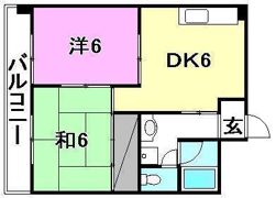 東一万ビルの間取り画像