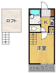 ロイヤルシャトー黒崎の間取り画像
