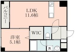 クオリア水前寺公園の間取り画像