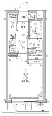 クオリタス護国寺の間取り画像