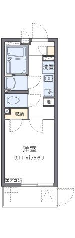 クレイノコンフォール 東中島の間取り画像