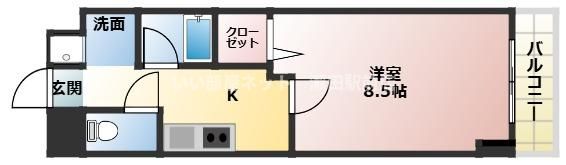 セントポーリア石山の間取り画像