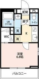 フルール野並の間取り画像