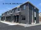東松山市元宿（高坂駅徒歩2分）アパート新築工事の外観