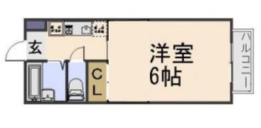 メゾンみのの間取り画像