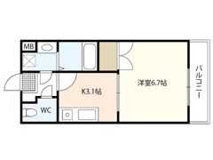 M.city井口の間取り画像
