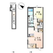 ハイバードの間取り画像