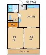 グリーンヴィレッヂの間取り画像