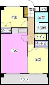 瑞光ハイツの間取り画像