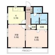 ルミネール・ドゥの間取り画像