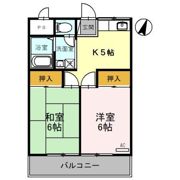 カーサーサカシタの間取り画像