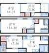 岩屋北町1丁目4戸建の間取り画像