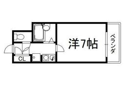 ピラーズ御所西の間取り画像