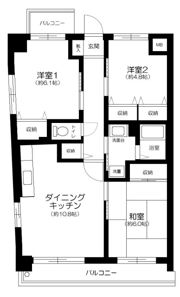 ソシエ長崎第二の間取り画像