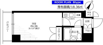 ステージファースト武蔵小山の間取り画像