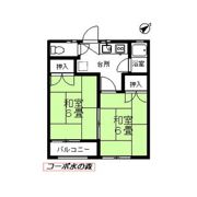 コーポ水の森の間取り画像