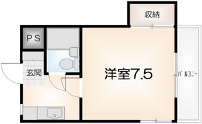 カレッジハウスBUNRIの間取り画像