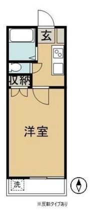 キャフェフロールの間取り画像