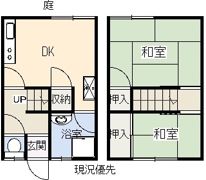 福田住宅の間取り画像