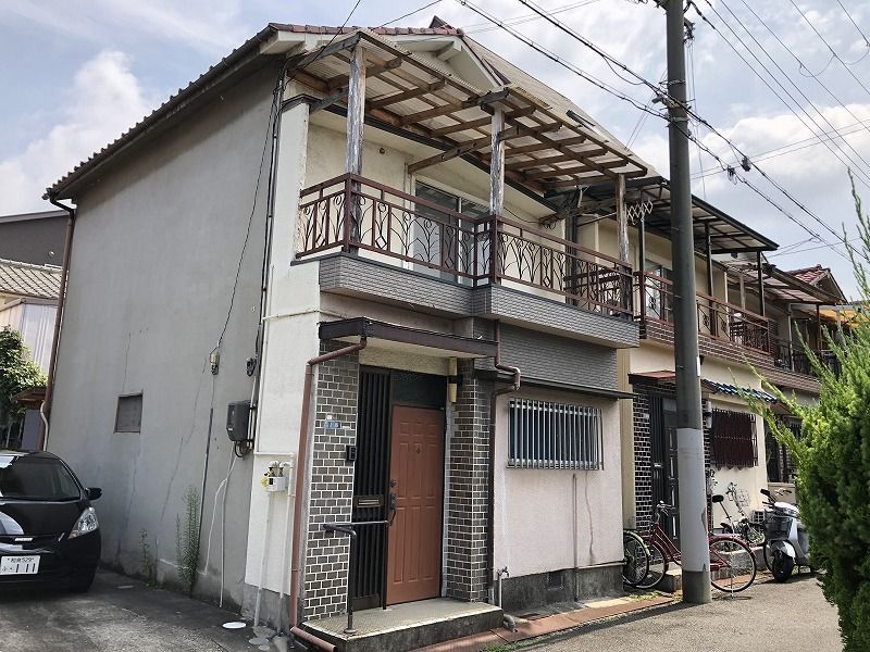 松原市岡 貸家の外観画像