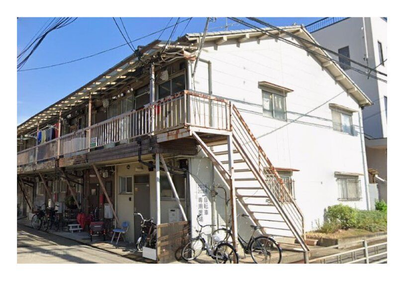 平野区加美北9丁目アパートの外観画像