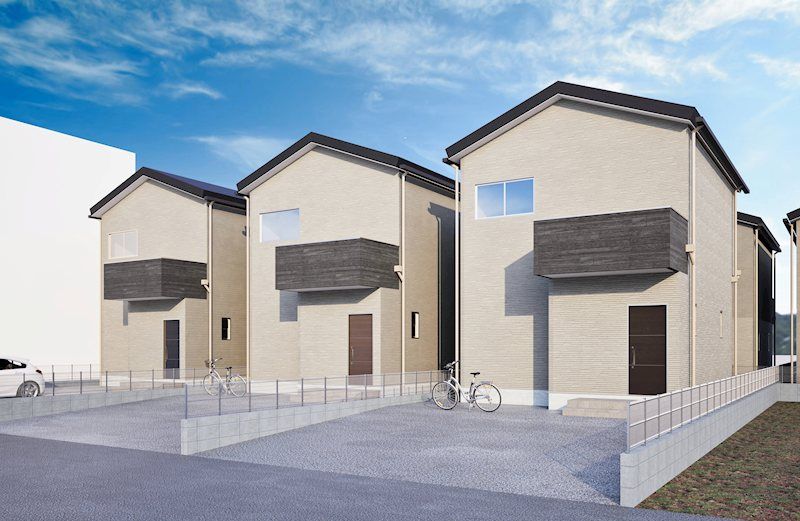 (仮称)岩槻区南辻木造計画I期 B棟の外観画像