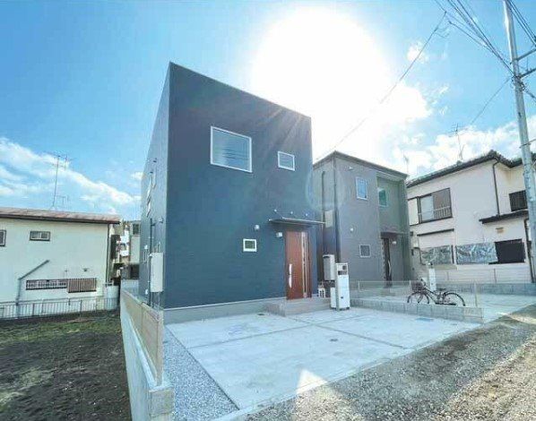 厚木市上依知山崎貸家の外観画像