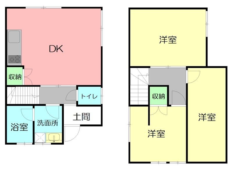 広野台貸家の外観画像