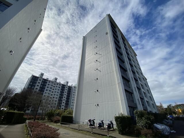 県ドリームハイツ8号棟の外観画像