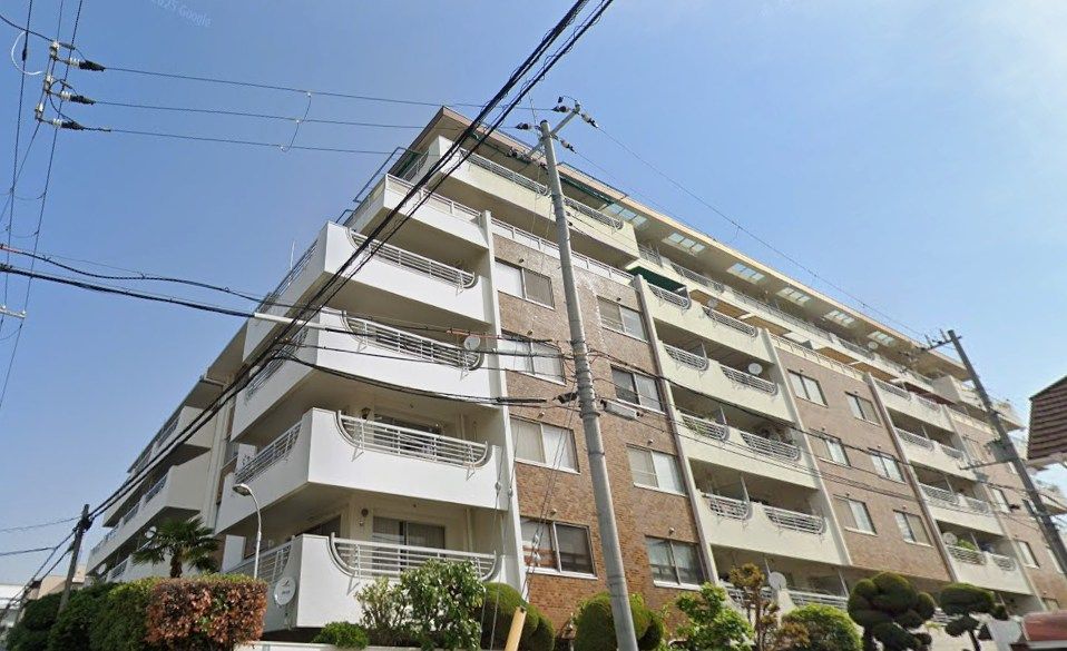 芦屋パレスハイツ南館の外観画像