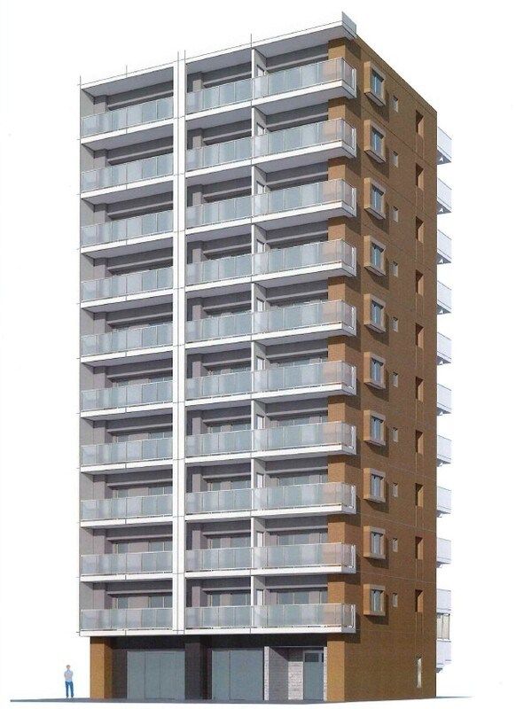 ラシュール・イン大橋IIの外観画像