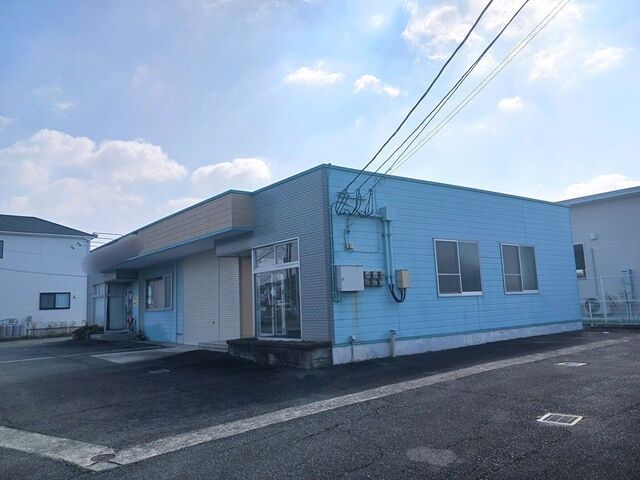 八女市鵜池平家倉庫付事務所の外観画像