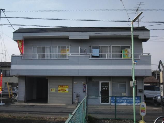 砂アパート付店舗の外観画像