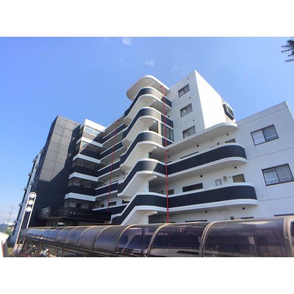 サカテハイツの外観画像