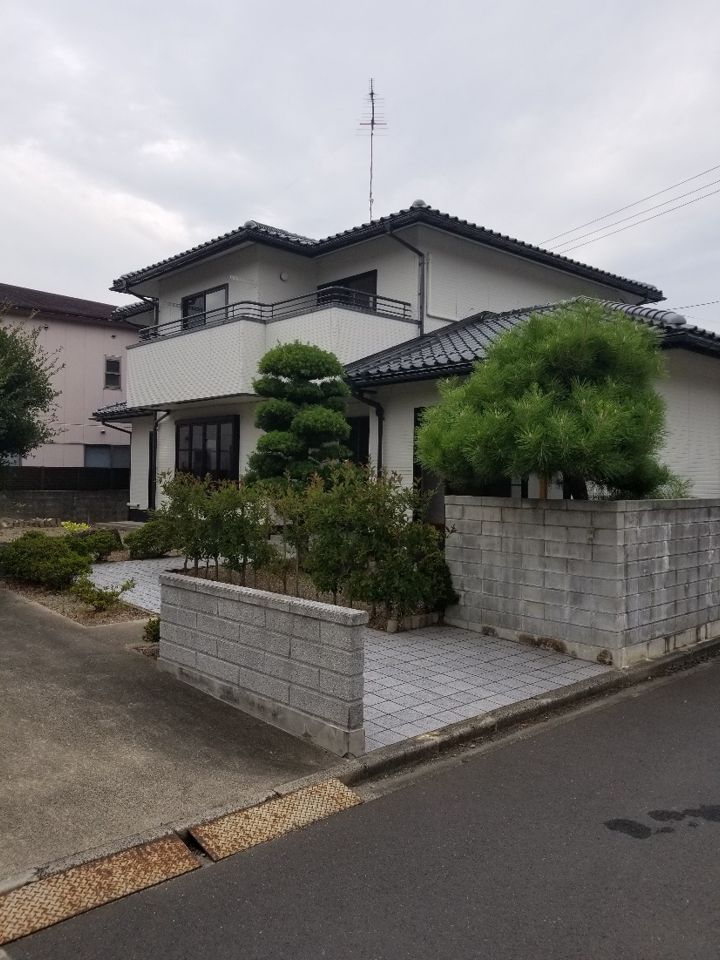 大津町一戸建借家の外観画像