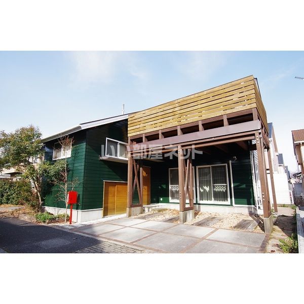 奈坪自然素材の家の外観画像