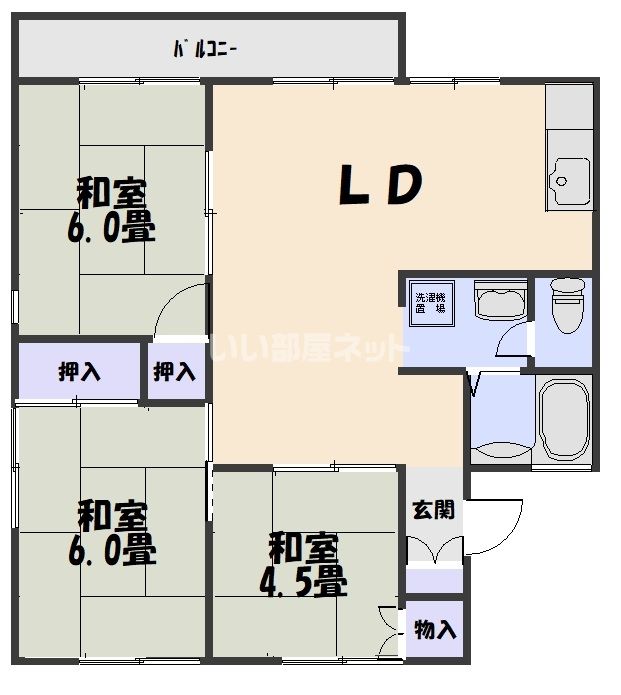 セジュール今村B棟の外観画像