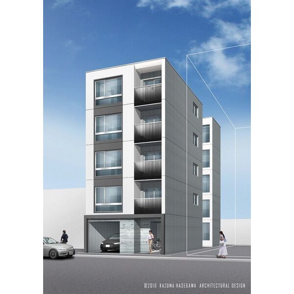 ブランシャール琴似駅前の外観画像