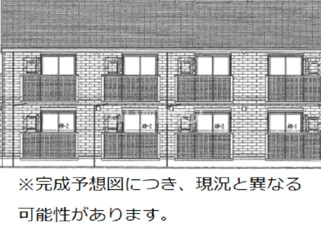 (仮)D-room筑西市乙の外観画像