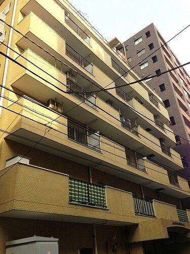 ライオンズマンション新富町の外観画像