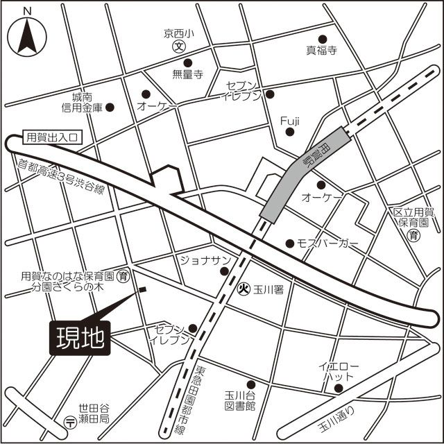 フェリース玉川台の外観画像
