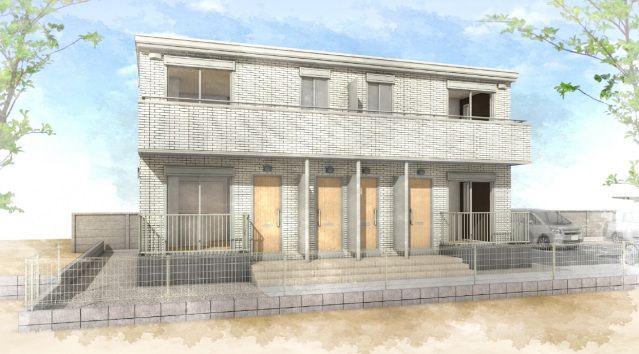 桜区神田アパート(仮称)の外観画像