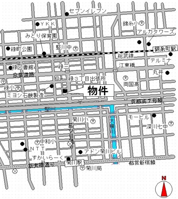 墨田区緑3丁目の外観画像