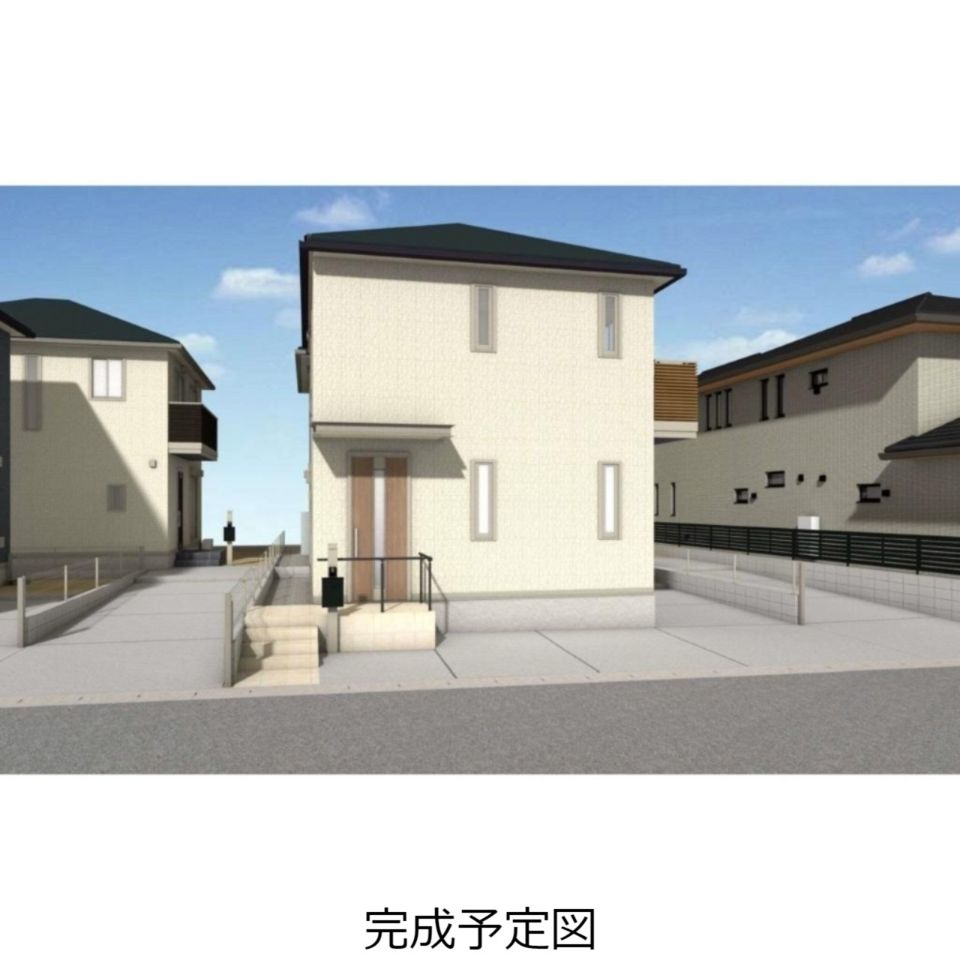 流山市鰭ヶ崎戸建貸家 A棟の外観画像