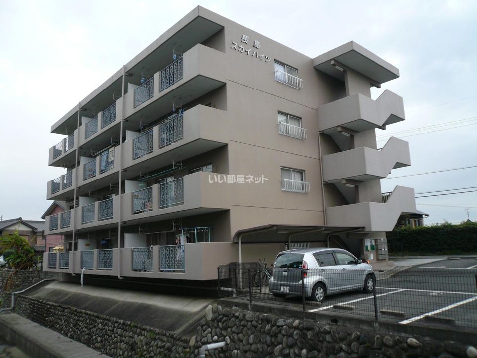 長島スカイハイツの外観画像