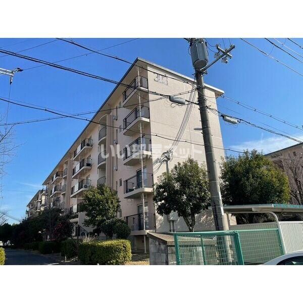 男山第4住宅303棟の外観画像