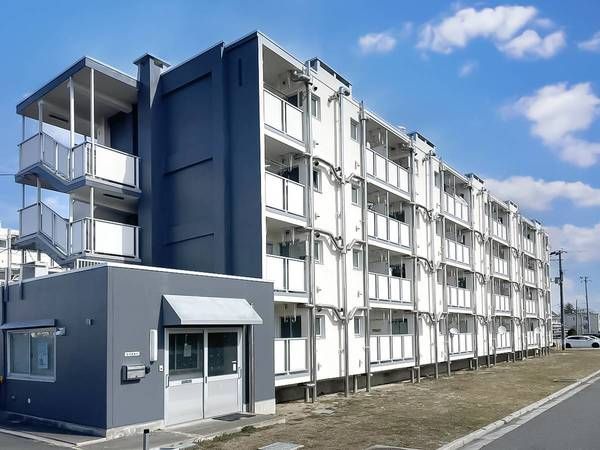 ビレッジハウス亀田1号棟の外観画像