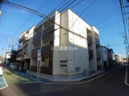 福生市牛浜アパートの外観画像