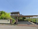 岐阜県安八郡神戸町カーポートとドッグランのある家の外観画像